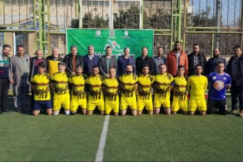 مینی فوتبال شهرداری گرگان